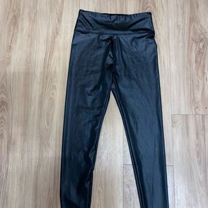 simple black leather leggings super comfy!